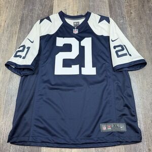 Nike Dallas Cowboys Ezekiel Elliott‎ #21 On Field NFL Jersey Men's XL Football
